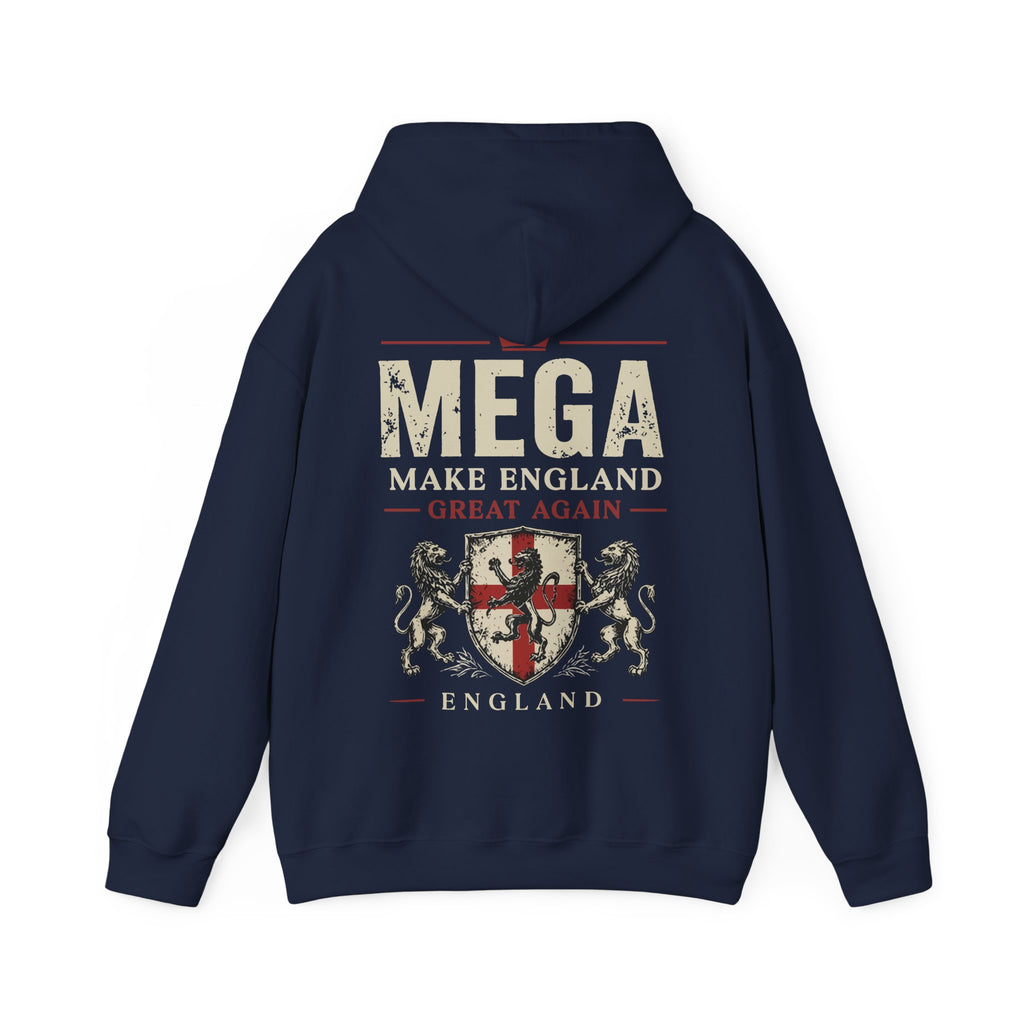 "MEGA Make England Great Again" Patriotic Hoodie