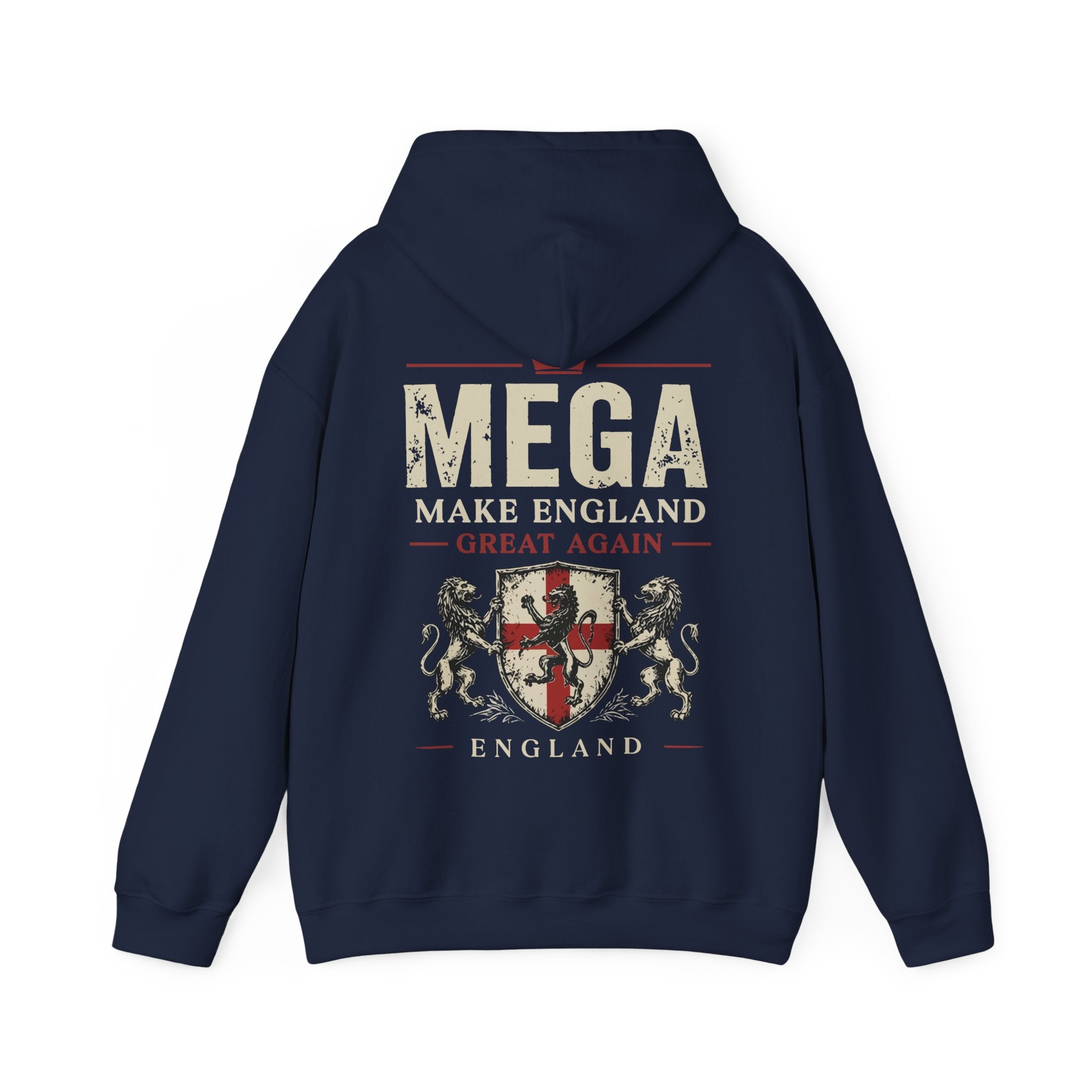 "MEGA Make England Great Again" Patriotic Hoodie