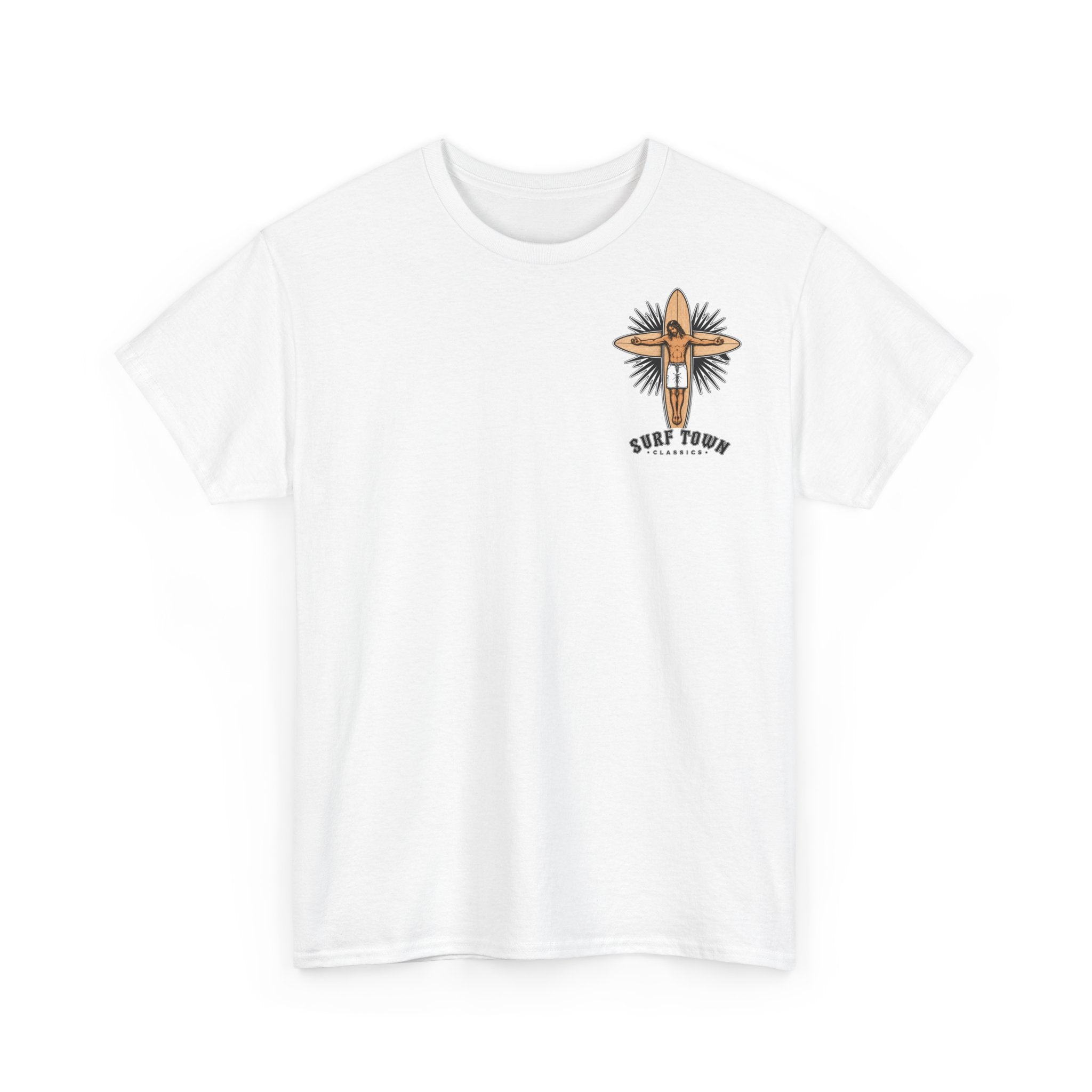 Santa Cruz Surf Tee – "Locals Only" Vintage Sunset T‑Shirt