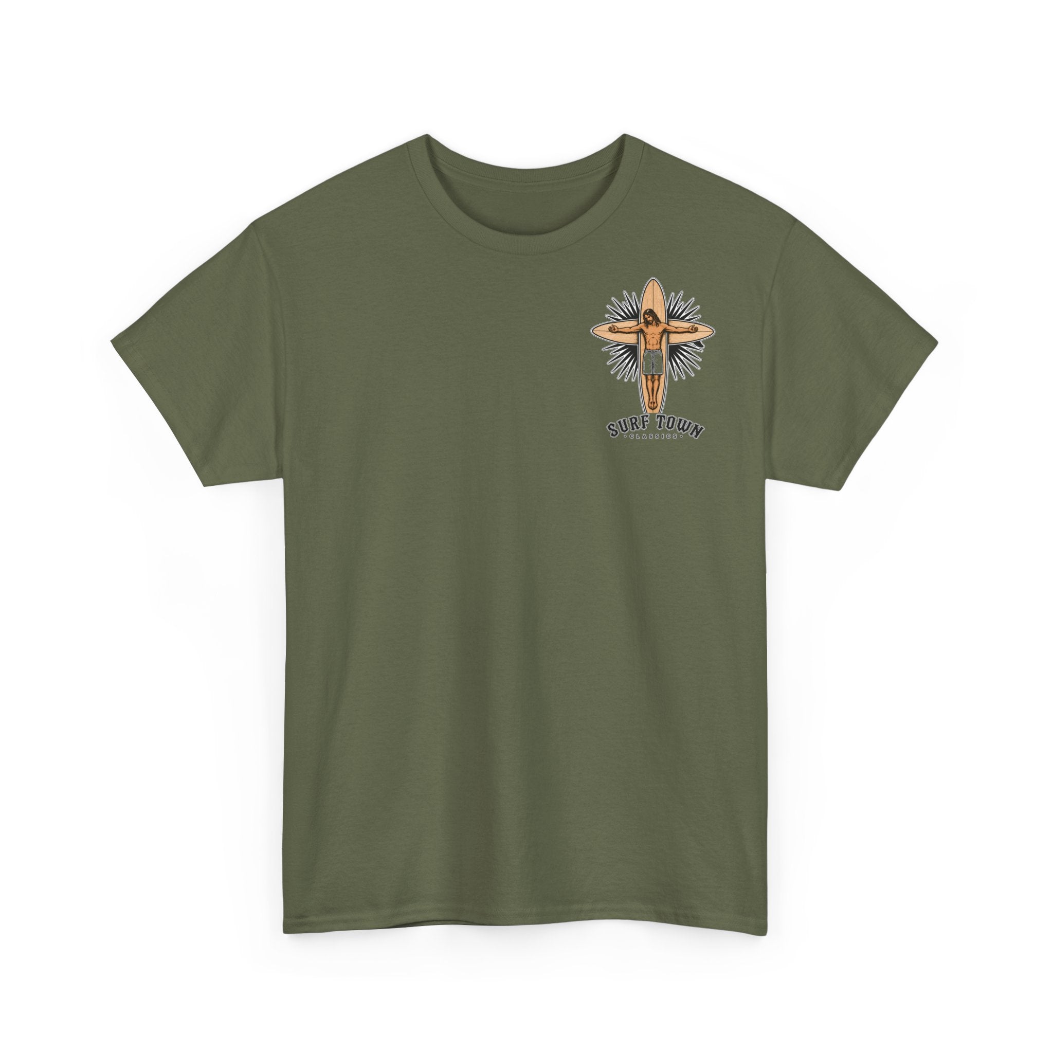 Santa Cruz Surf Tee – "Locals Only" Vintage Sunset T‑Shirt