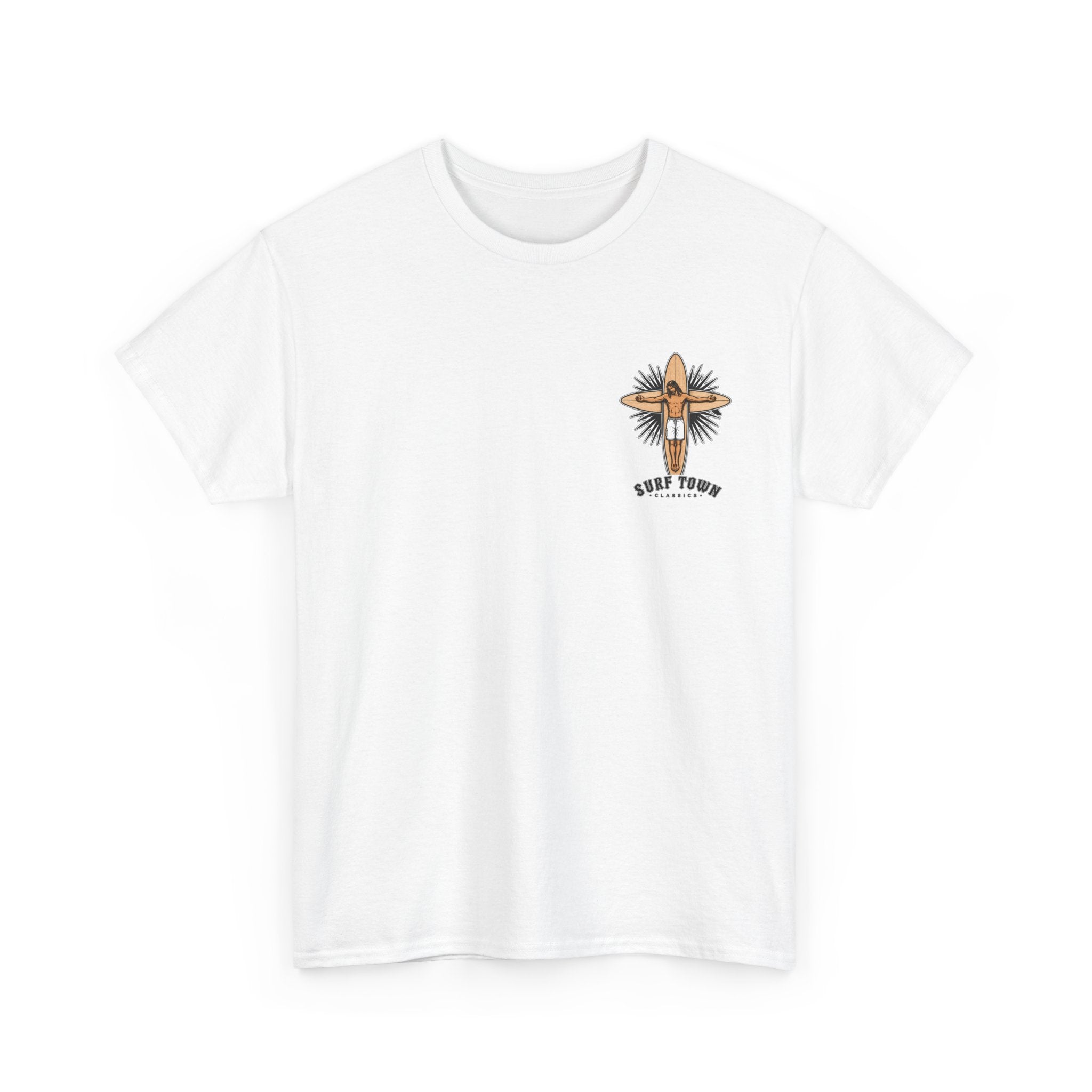 Vintage Biarritz Beach Surf Tee – Surf Town Classics T-Shirt