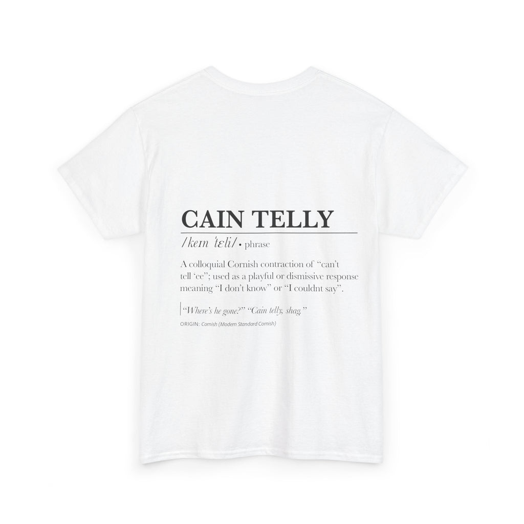T-Shirt — 'Wasson Shag' Cornish Dictionary Unisex Tee
