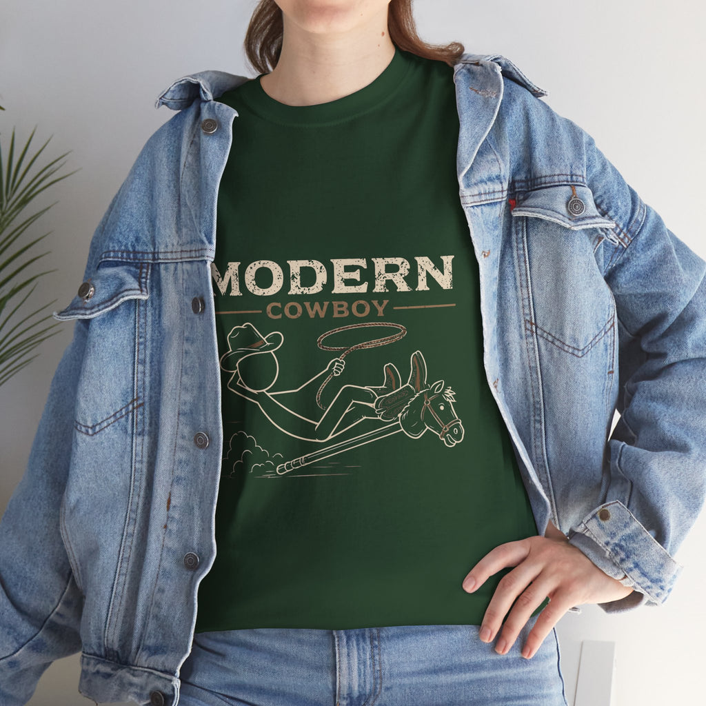 Modern Cowboy T-Shirt v1— Retro Rodeo Graphic Tee