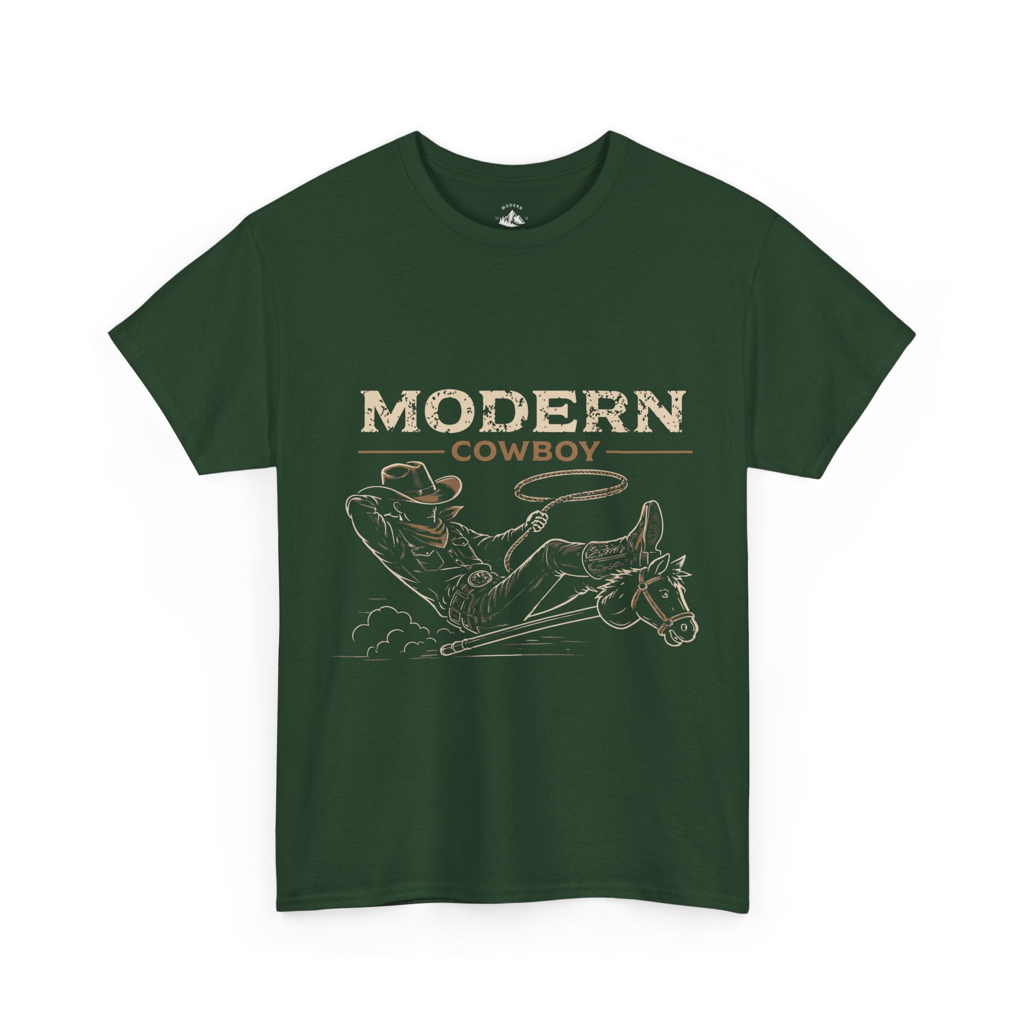 Modern Cowboy v2 T-Shirt — Vintage Rodeo Graphic Tee