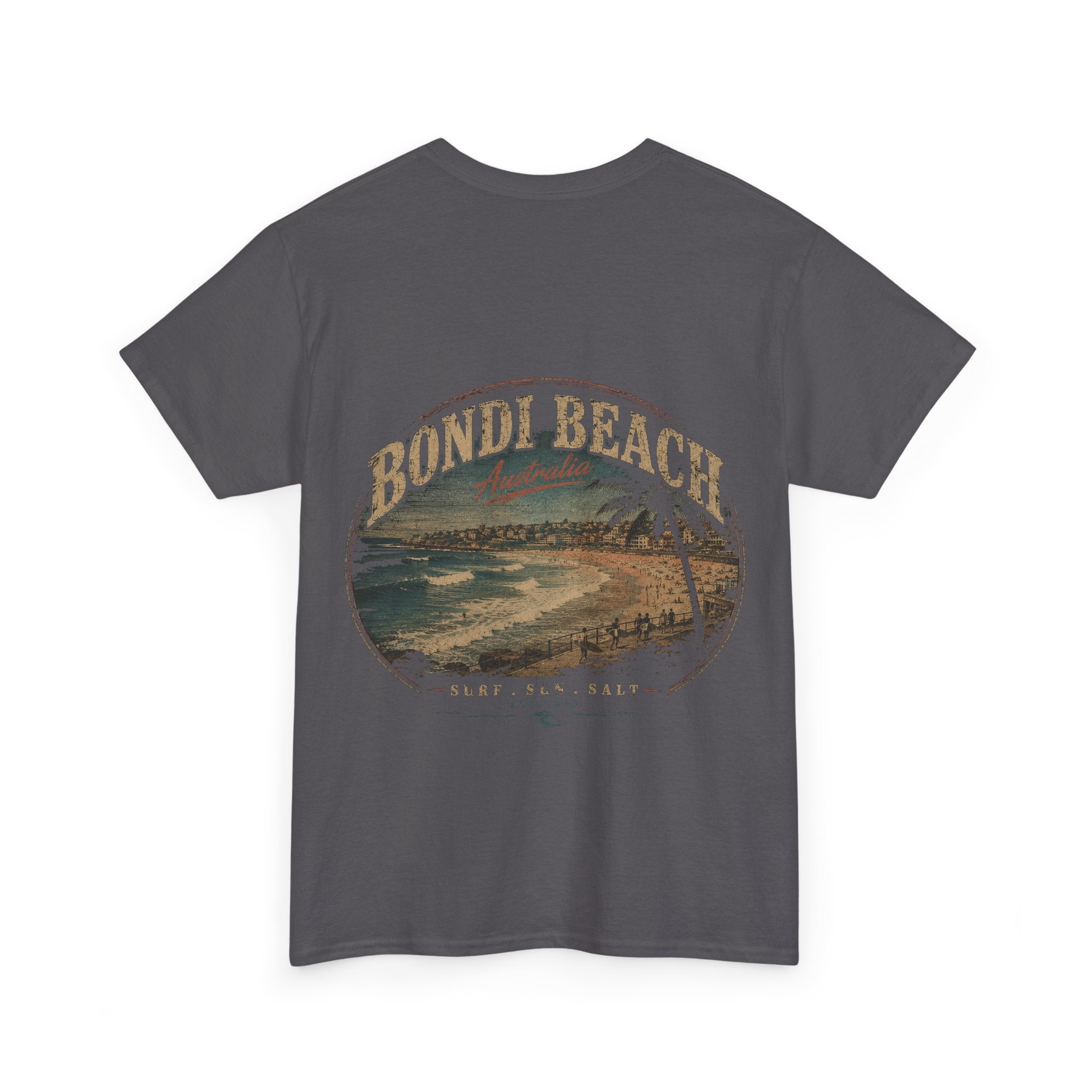 Bondi Beach Surf Tee — Vintage Surf Beach Design T‑Shirt
