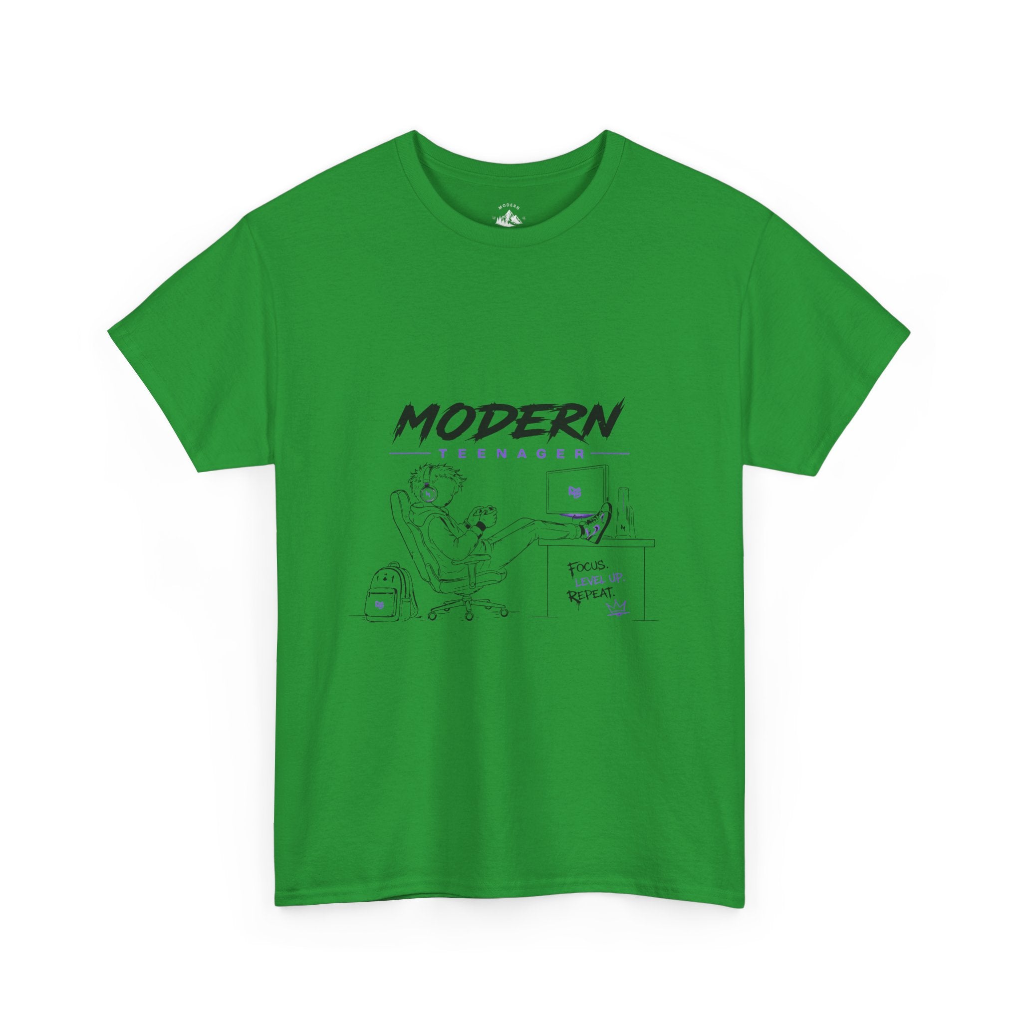 Modern Teenager Graphic Tee — Minimalist Office Humour T-Shirt