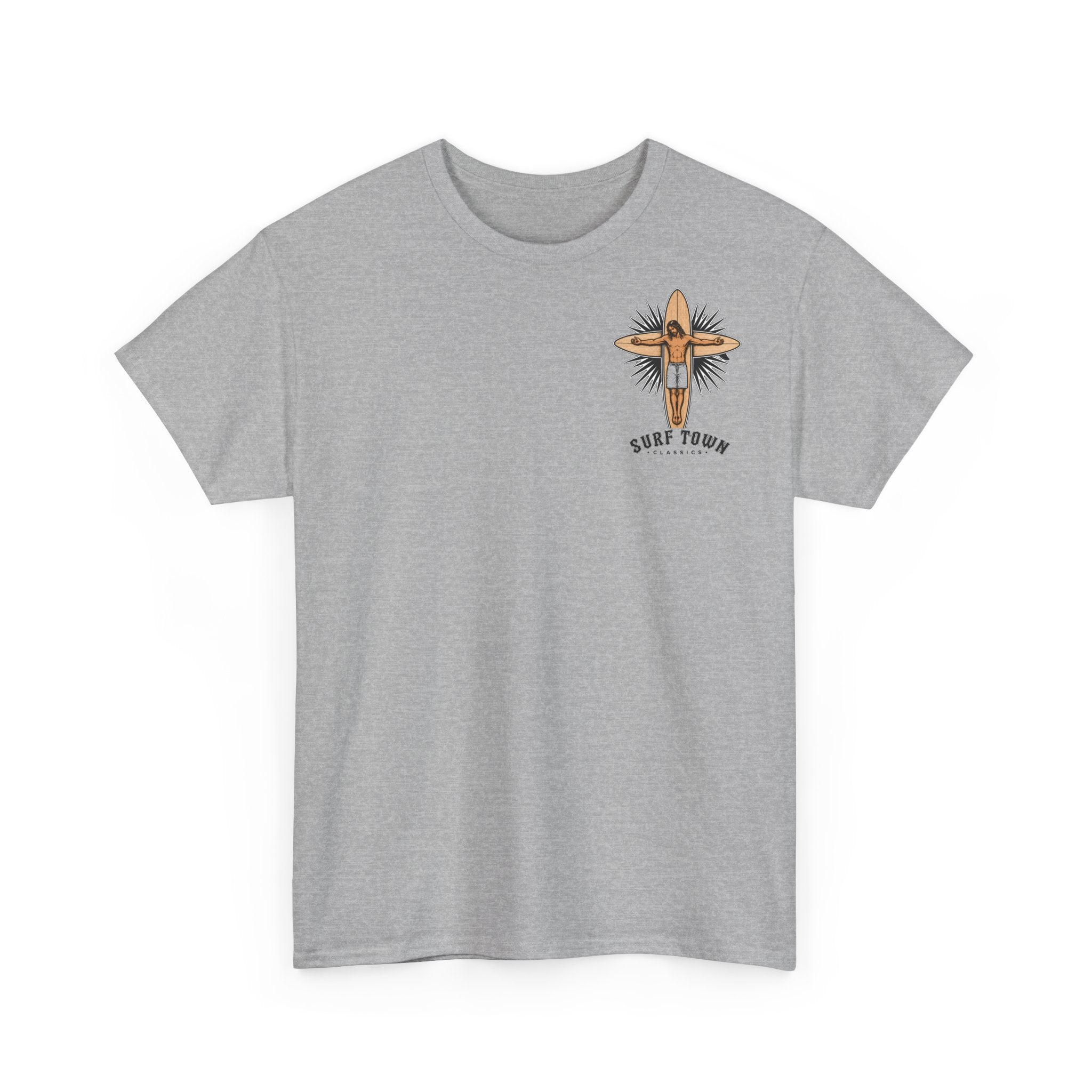 Santa Cruz Surf Tee – "Locals Only" Vintage Sunset T‑Shirt