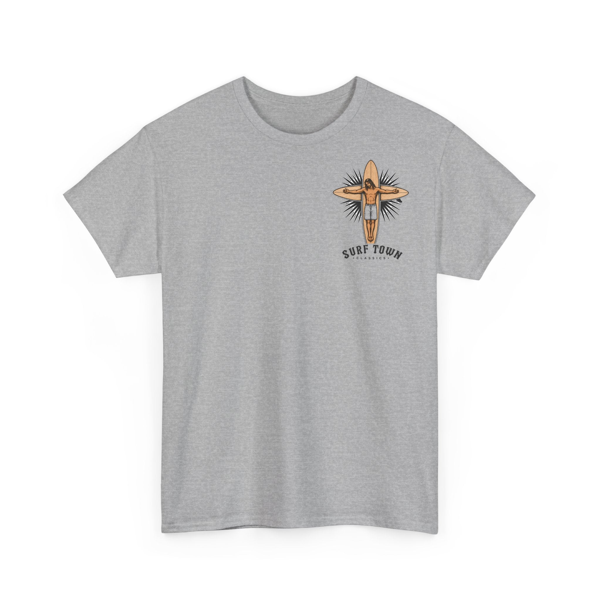 Hossegor Surf Club T‑Shirt – Vintage Sunset Surfing Tee