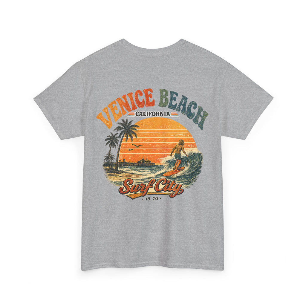 Venice Beach 1970's Surf Tee — Vintage Surf City Graphic T-Shirt