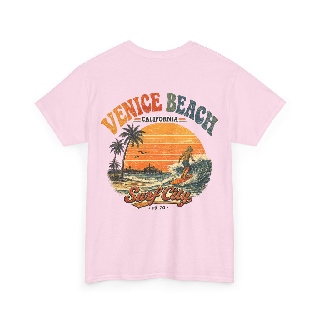 Venice Beach 1970's Surf Tee — Vintage Surf City Graphic T-Shirt