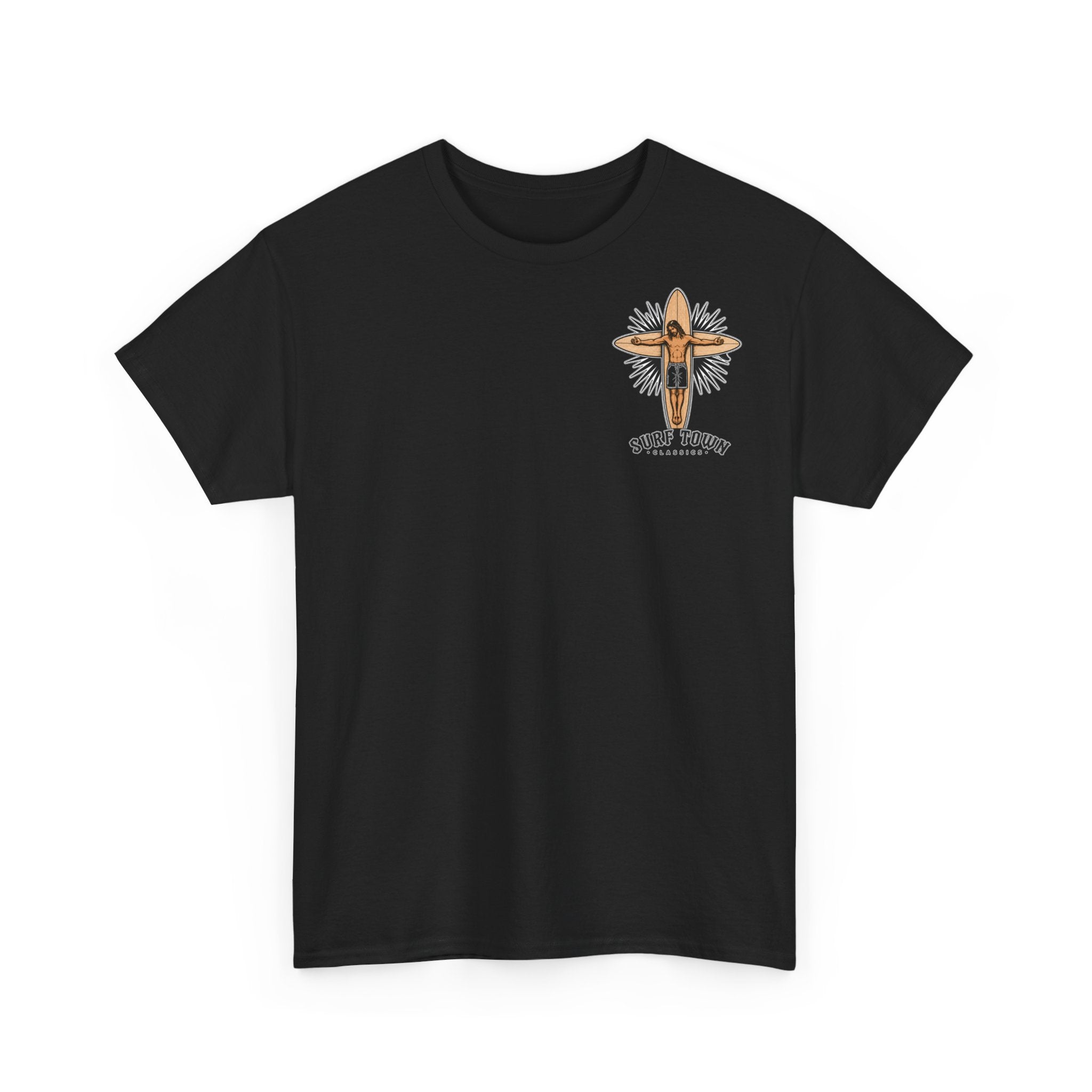 Santa Cruz Surf Tee – "Locals Only" Vintage Sunset T‑Shirt