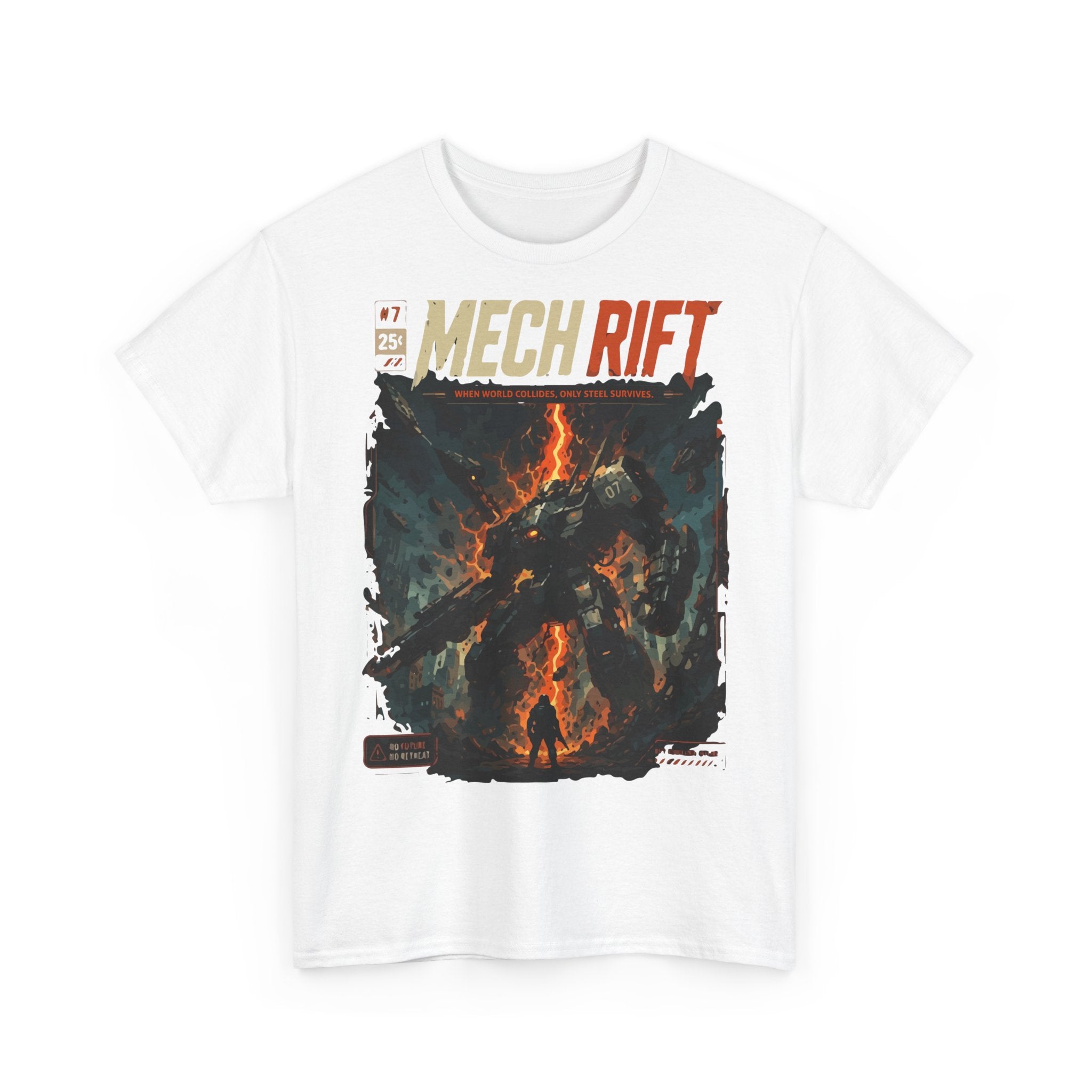 Mech Rift T‑Shirt — Sci‑Fi Mecha Poster Tee