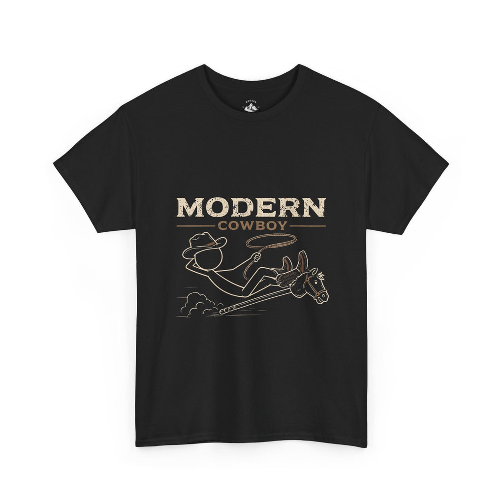 Modern Cowboy T-Shirt v1— Retro Rodeo Graphic Tee