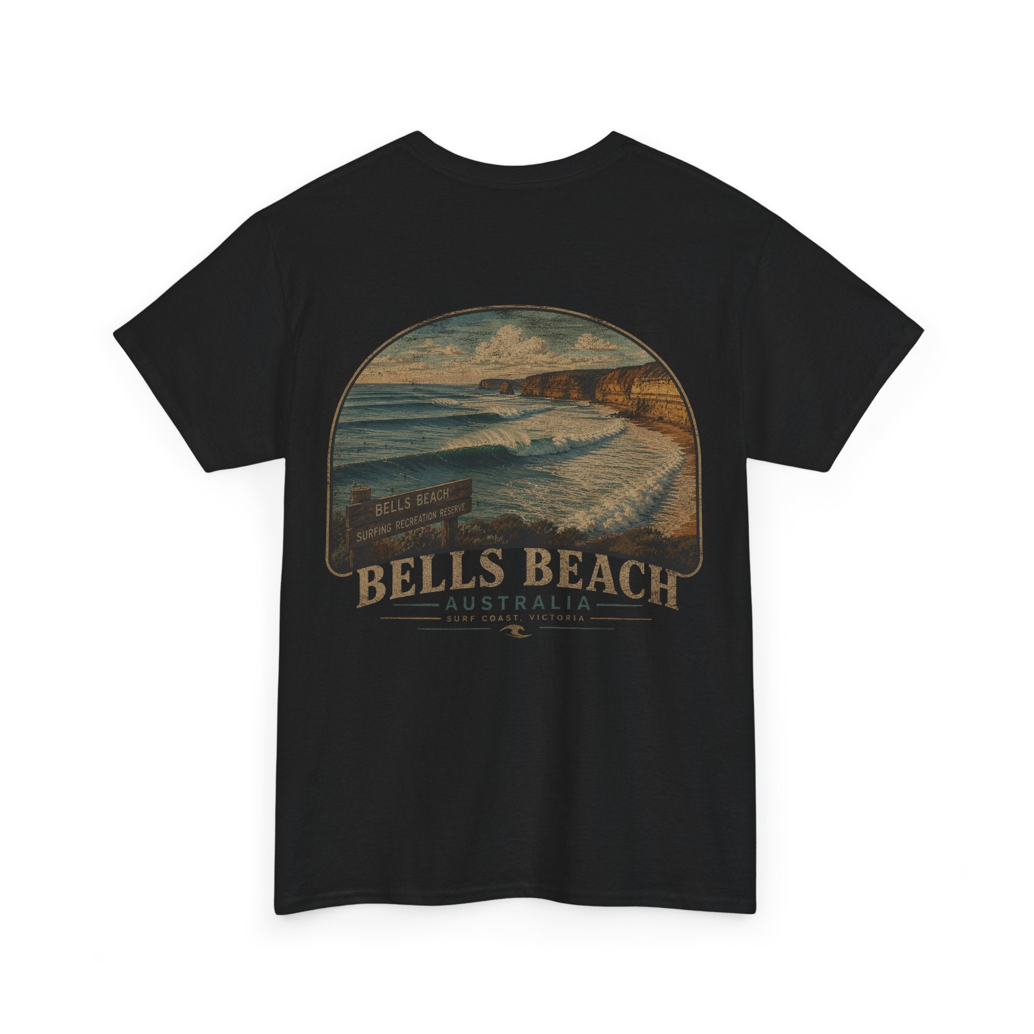 Bells Beach Tee — Vintage Surf Design T-Shirt