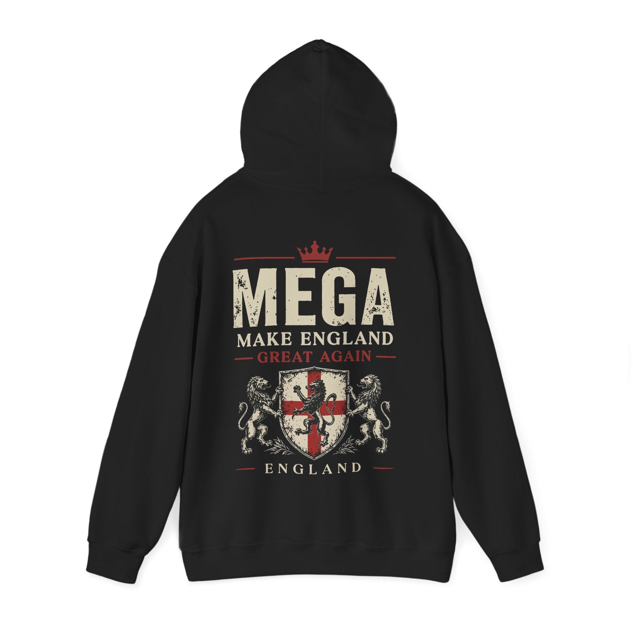"MEGA Make England Great Again" Patriotic Hoodie
