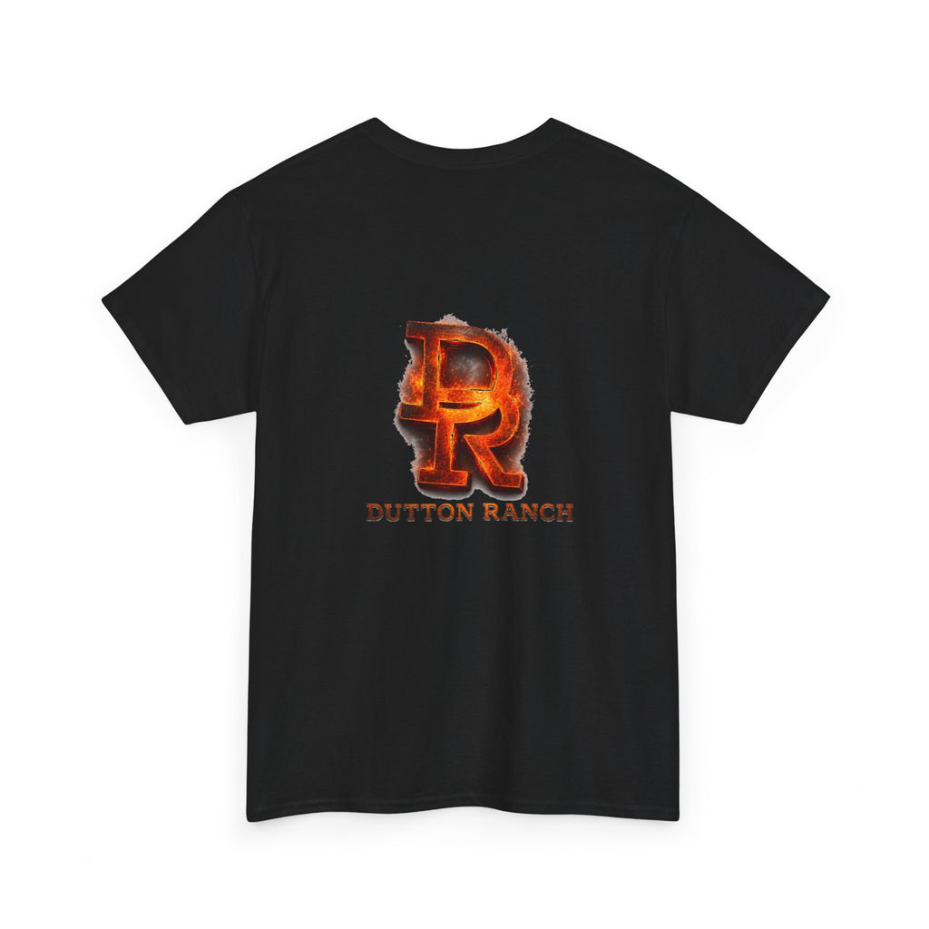 Dutton Ranch Logo Tee — Rustic Firebrand Western T-Shirt