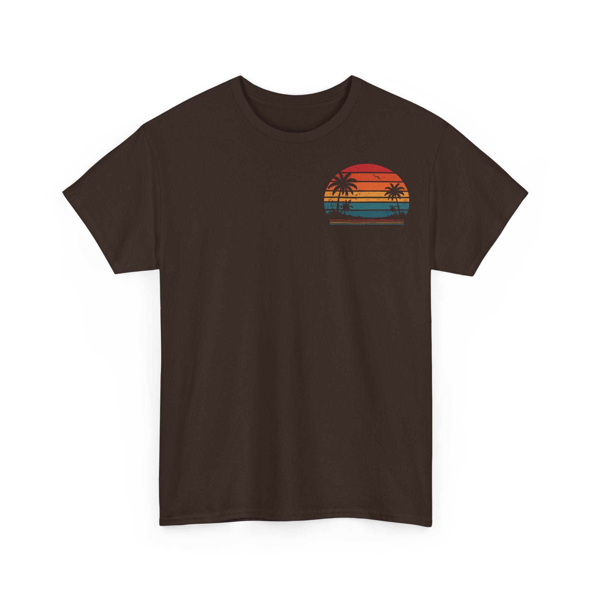 Retro 'No Rubbers Were Used' Car T‑Shirt — 70s Sunset Vintage Tee