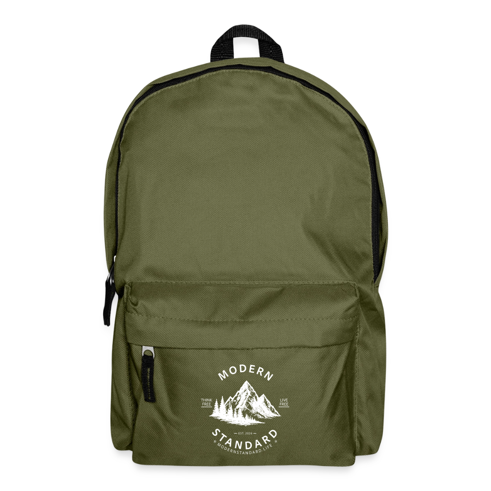 Modern Standard 15ltr Backpack - olive green