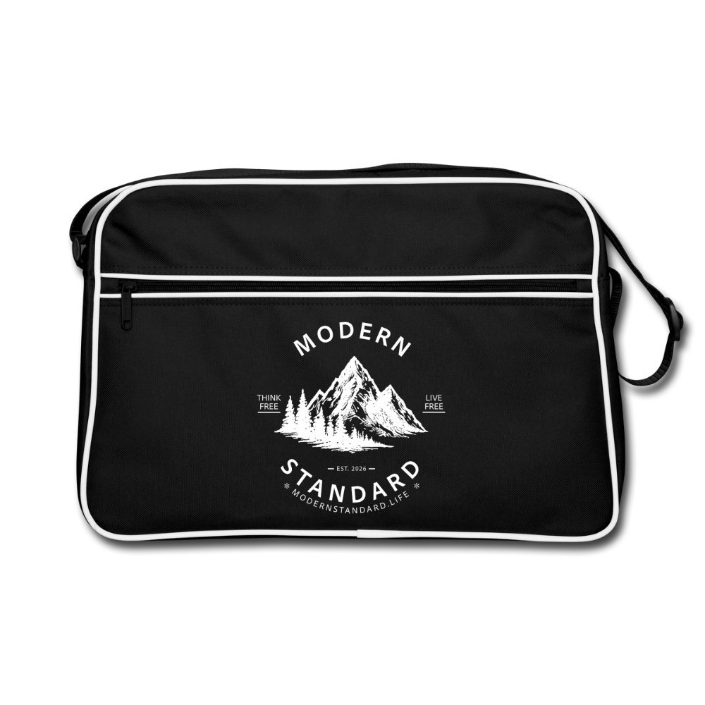 Modern Standard Retro Bag - black/white