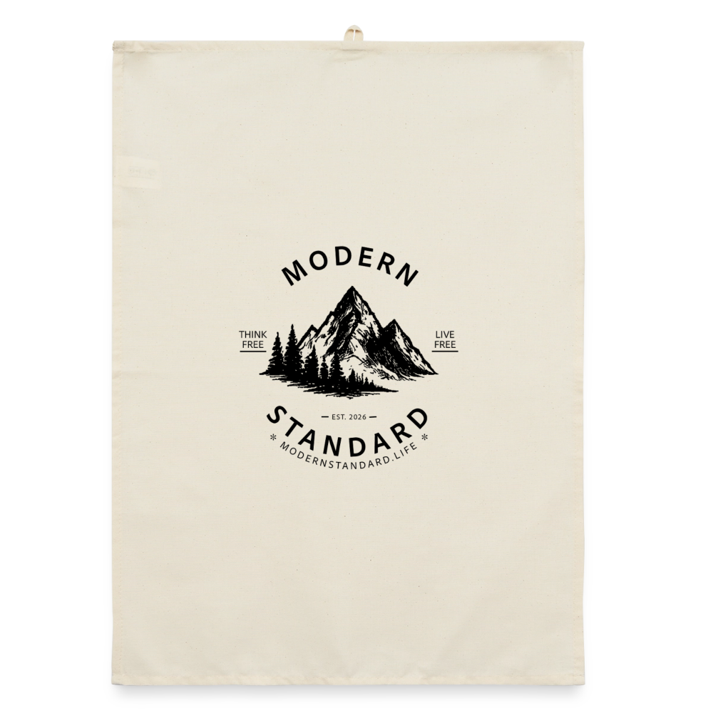 Modern Standard Organic dish towel - nature