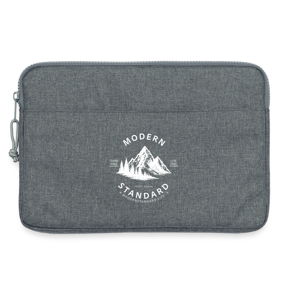 Modern Standard Laptop padded sleeve13" - heather grey