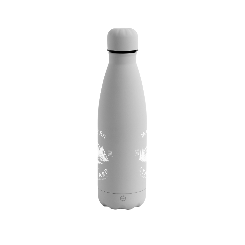 Matte Panoramic Thermal Bottle 500 ml - grey