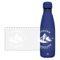 Matte Panoramic Thermal Bottle 500 ml - dark blue 