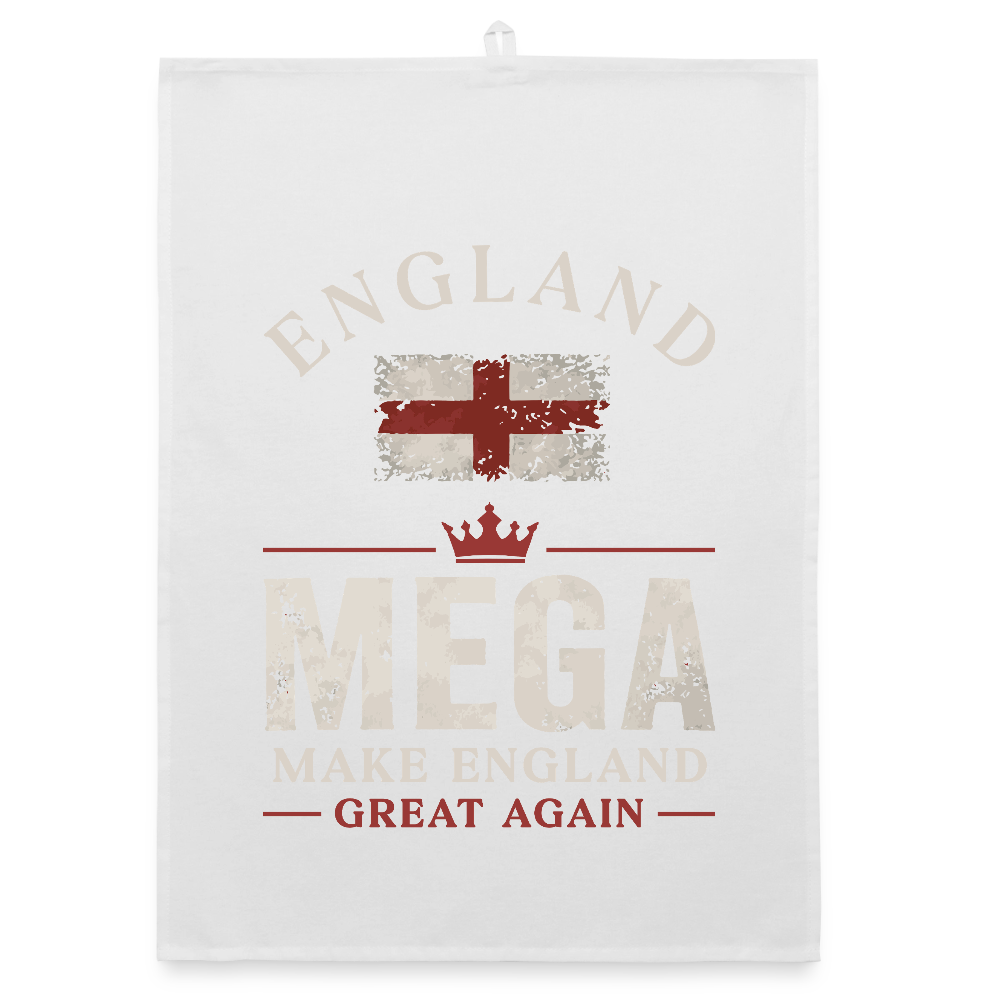 MEGA Dishes Organic dish towel - white