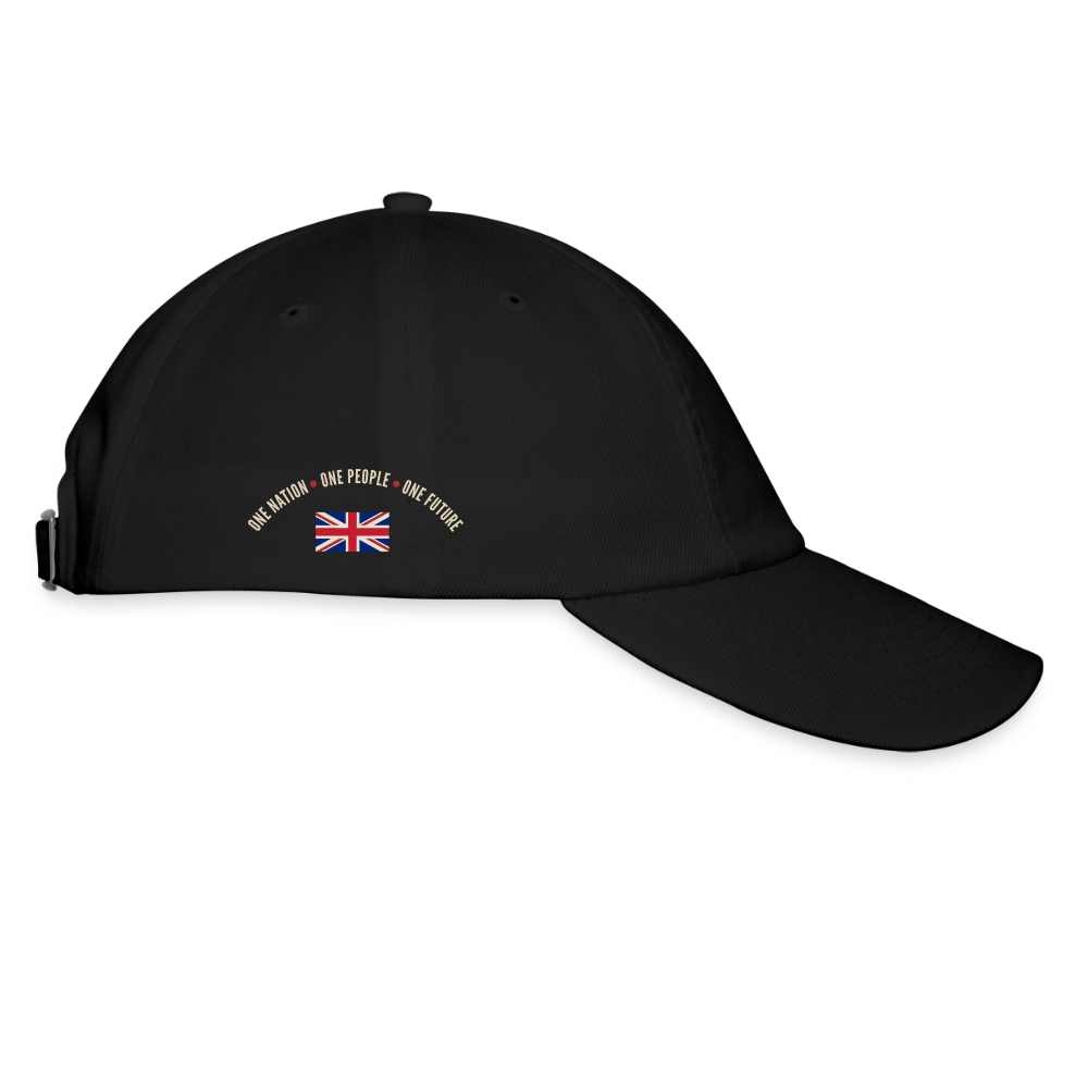 Restore Britain Baseball Cap - black/black