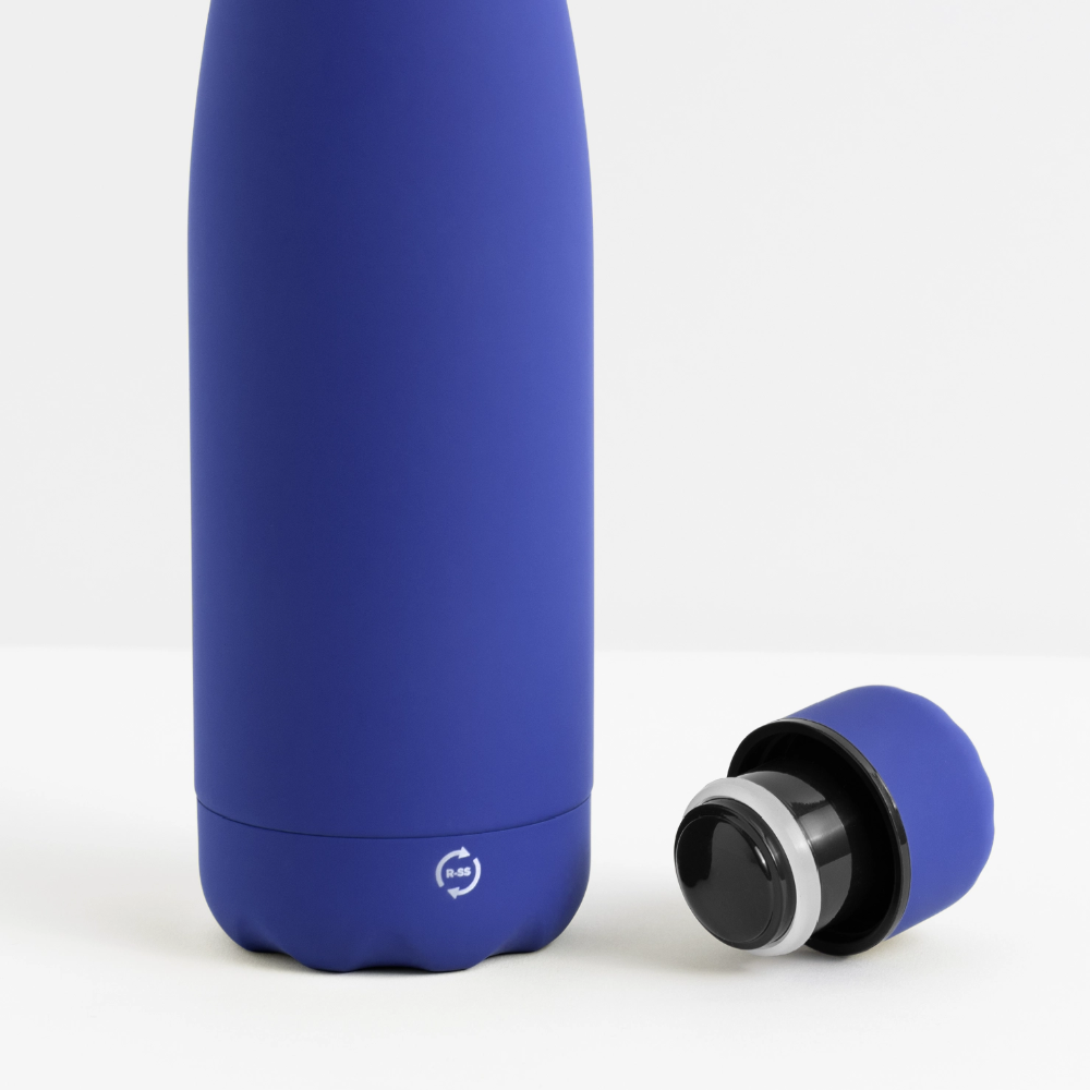 Matte Panoramic Thermal Bottle 500 ml - dark blue 