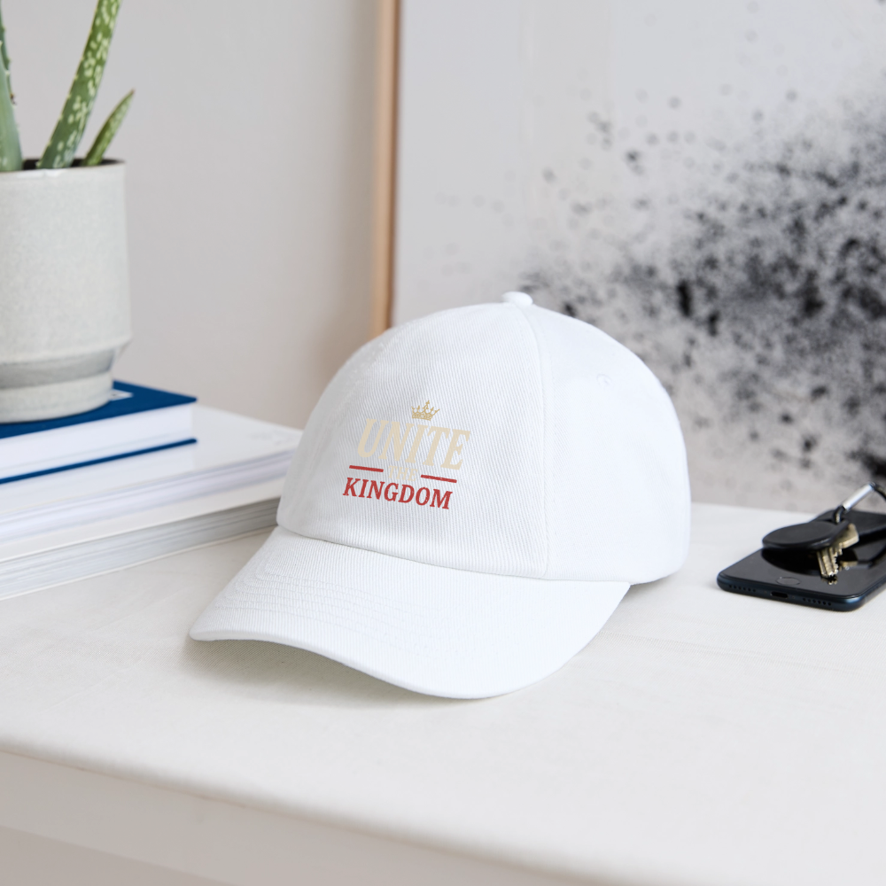 Unite The Kingdom Baseball Cap - white/white