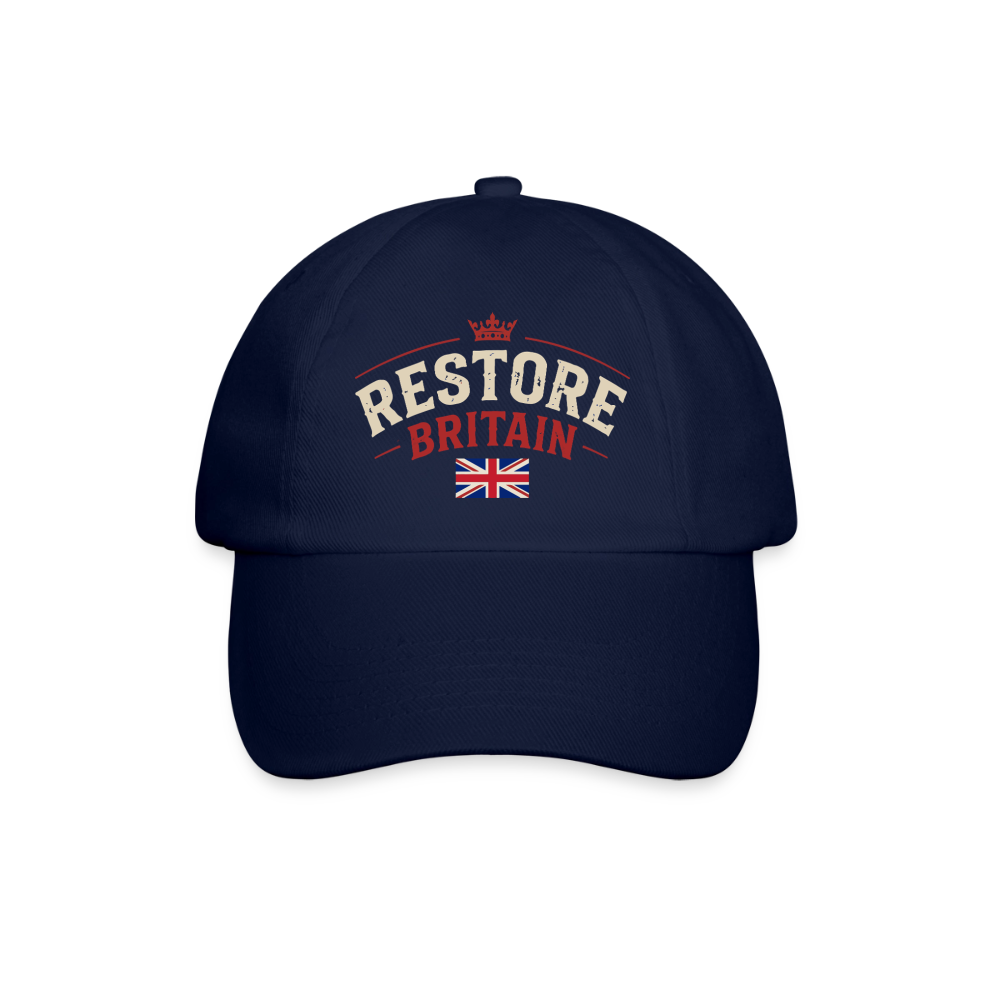Restore Britain Baseball Cap - blue/blue