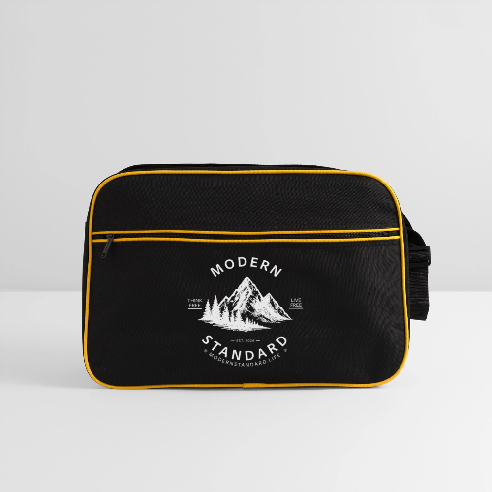 Modern Standard Retro Bag - black/gold