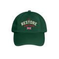 Restore Britain Baseball Cap - bottle green
