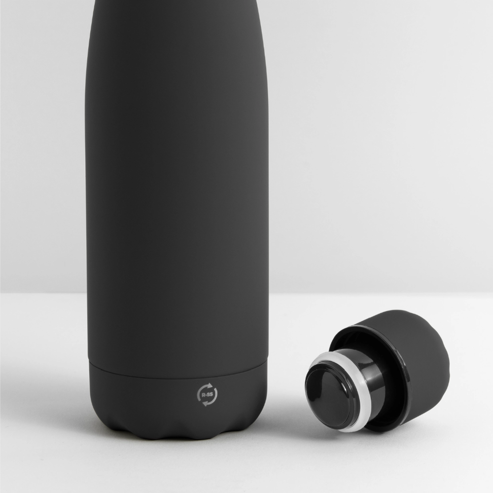 Matte Panoramic Thermal Bottle 500 ml - black