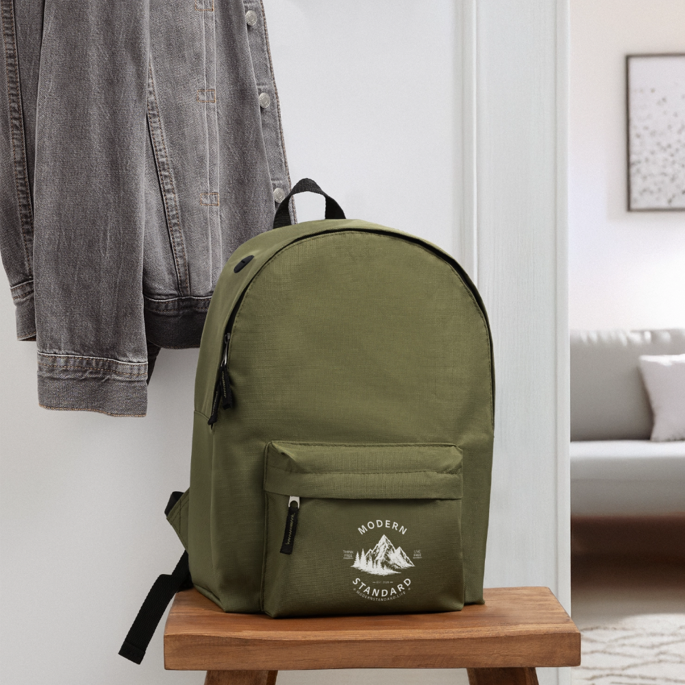 Modern Standard 15ltr Backpack - olive green