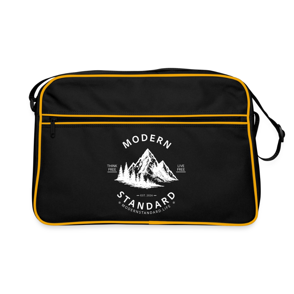 Modern Standard Retro Bag - black/gold