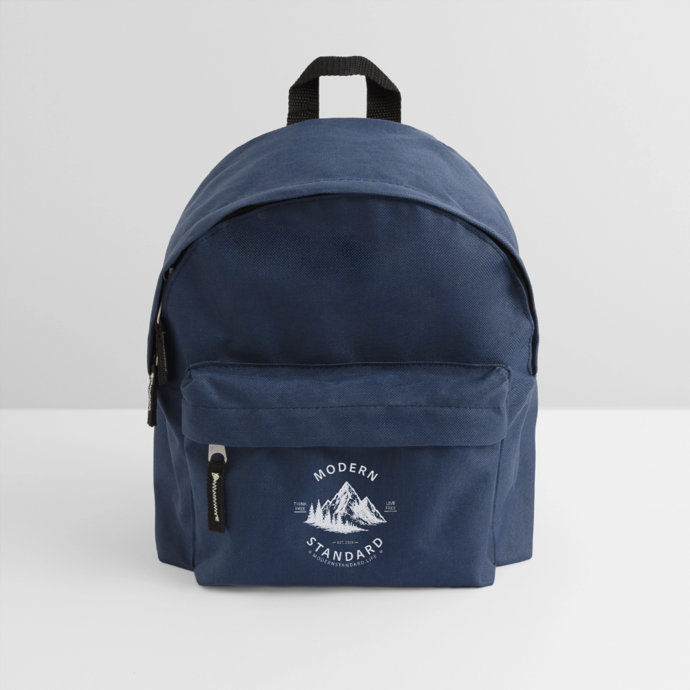 Modern Standard 9ltr School Backpack - navy