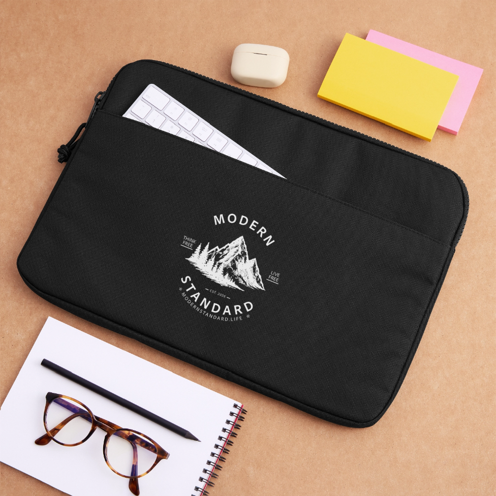 Modern Standard Laptop padded sleeve 15" - black