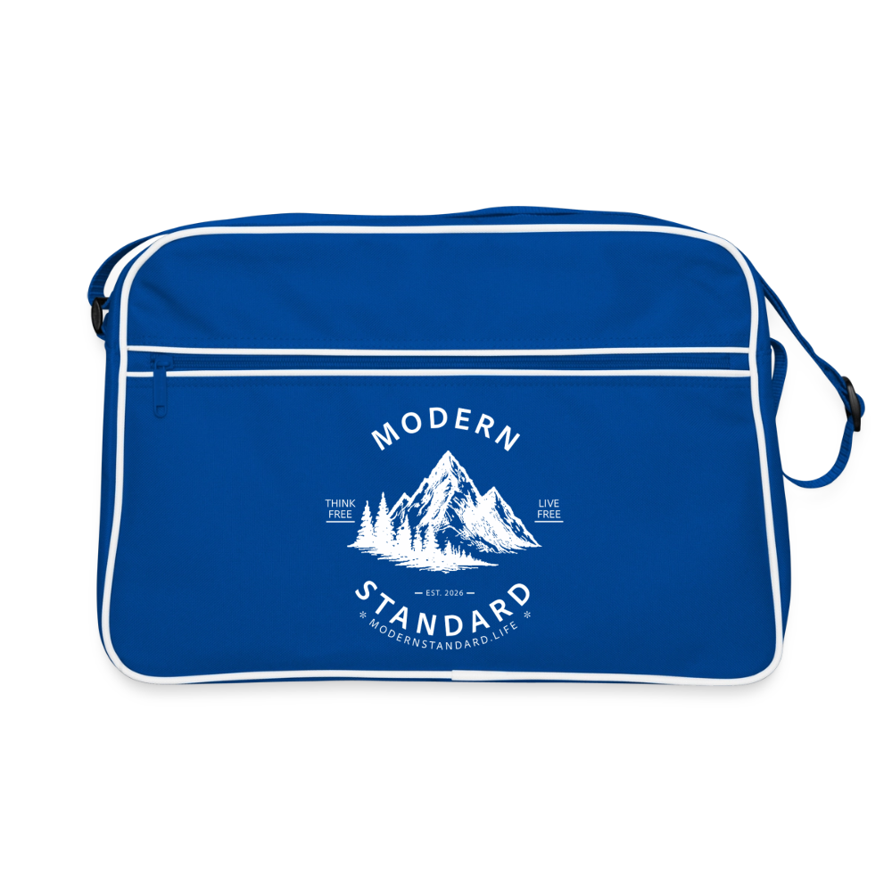 Modern Standard Retro Bag - blue/white