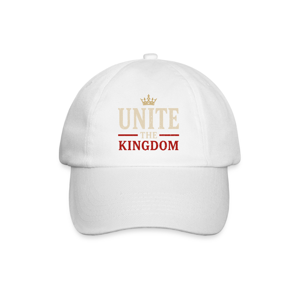 Unite The Kingdom Baseball Cap - white/white