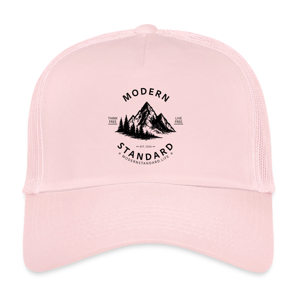 Modern Standard Trucker Cap - pale pink