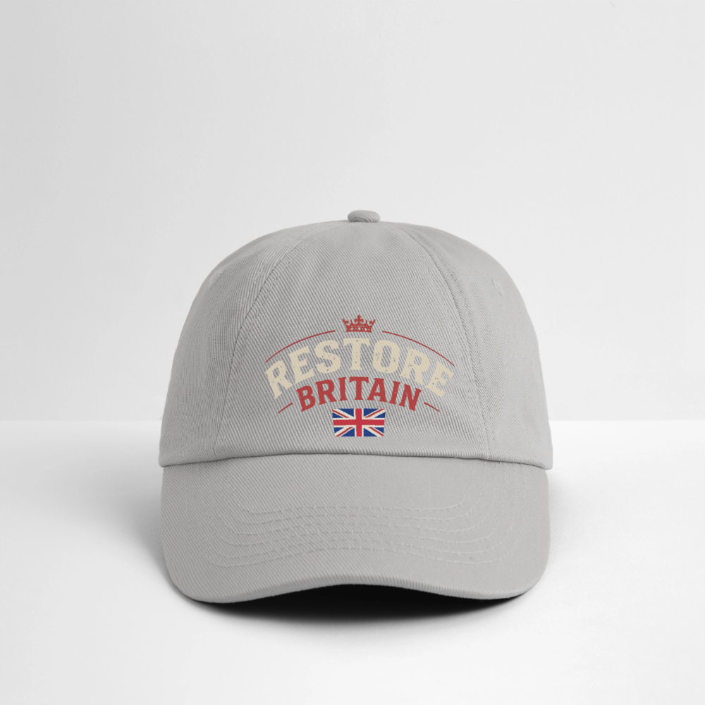 Restore Britain Baseball Cap - grey