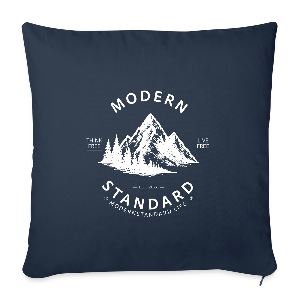 Sofa pillowcase 17,3'' x 17,3'' (45 x 45 cm) - navy