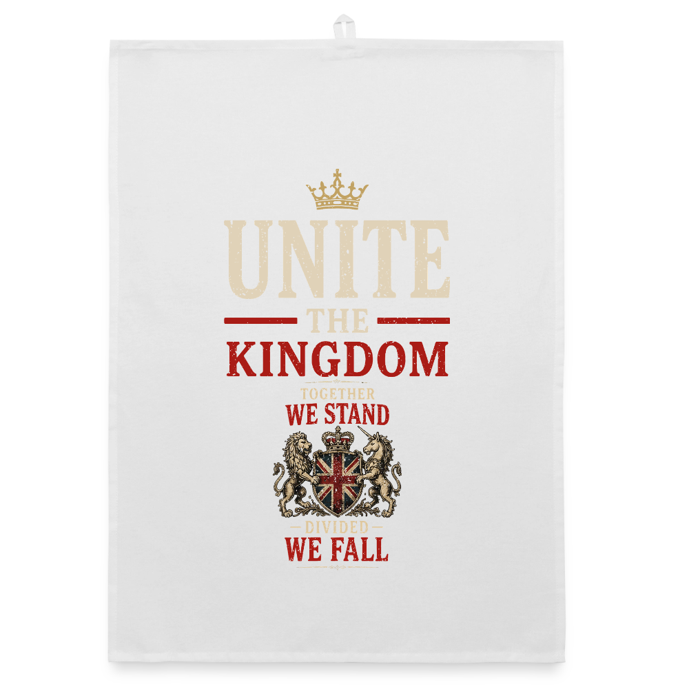 Unite the Dishes Organic dish towel - white