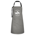 Modern Standard Artisan Apron - grey/black