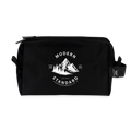 Modern Standard Recycled Toiletry Zip Bag - black