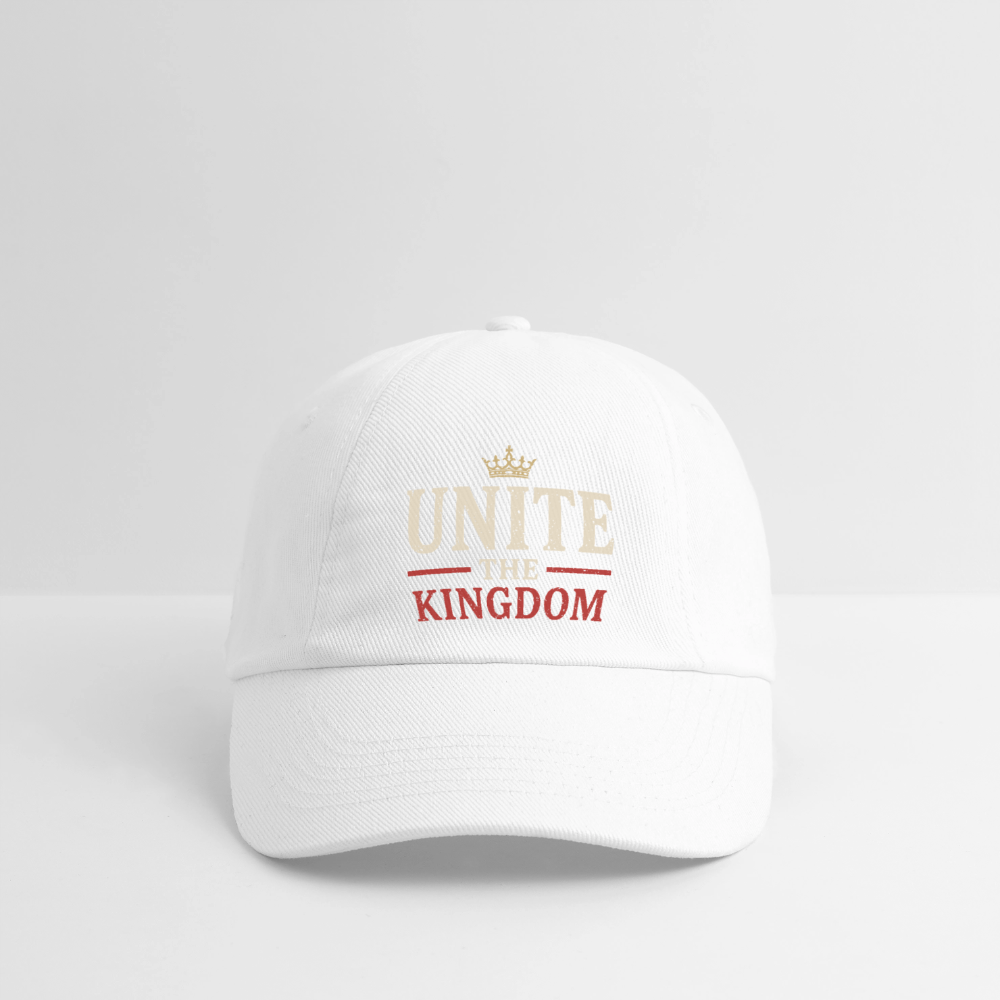 Unite The Kingdom Baseball Cap - white/white