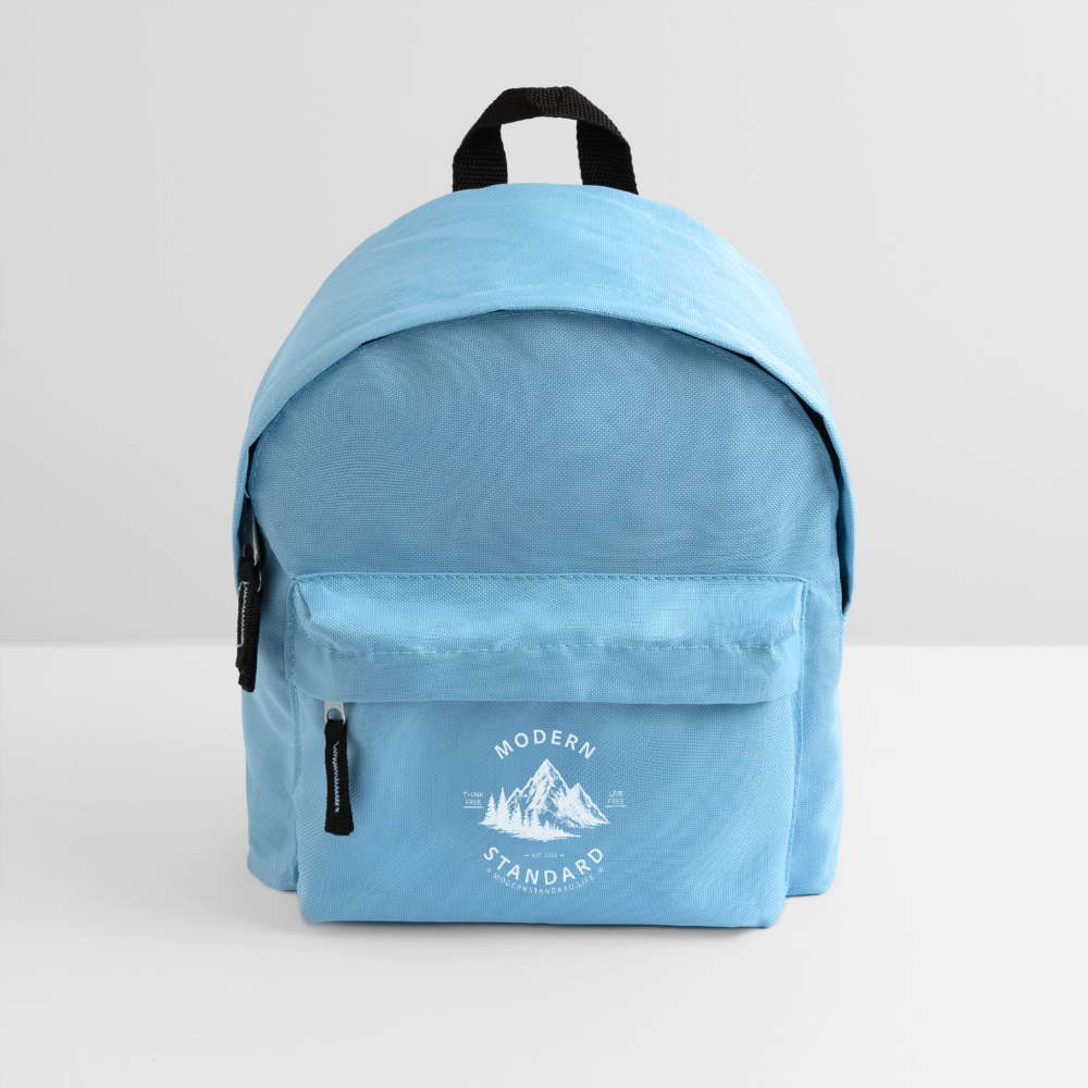 Modern Standard 9ltr School Backpack - light blue