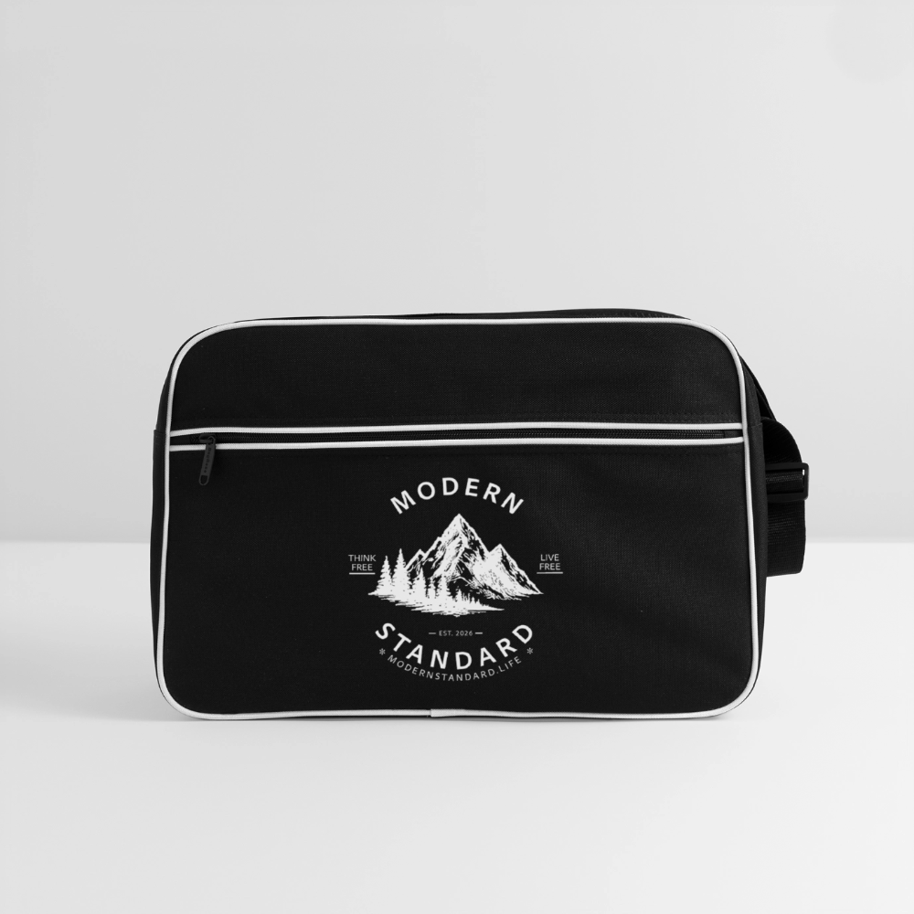 Modern Standard Retro Bag - black/white